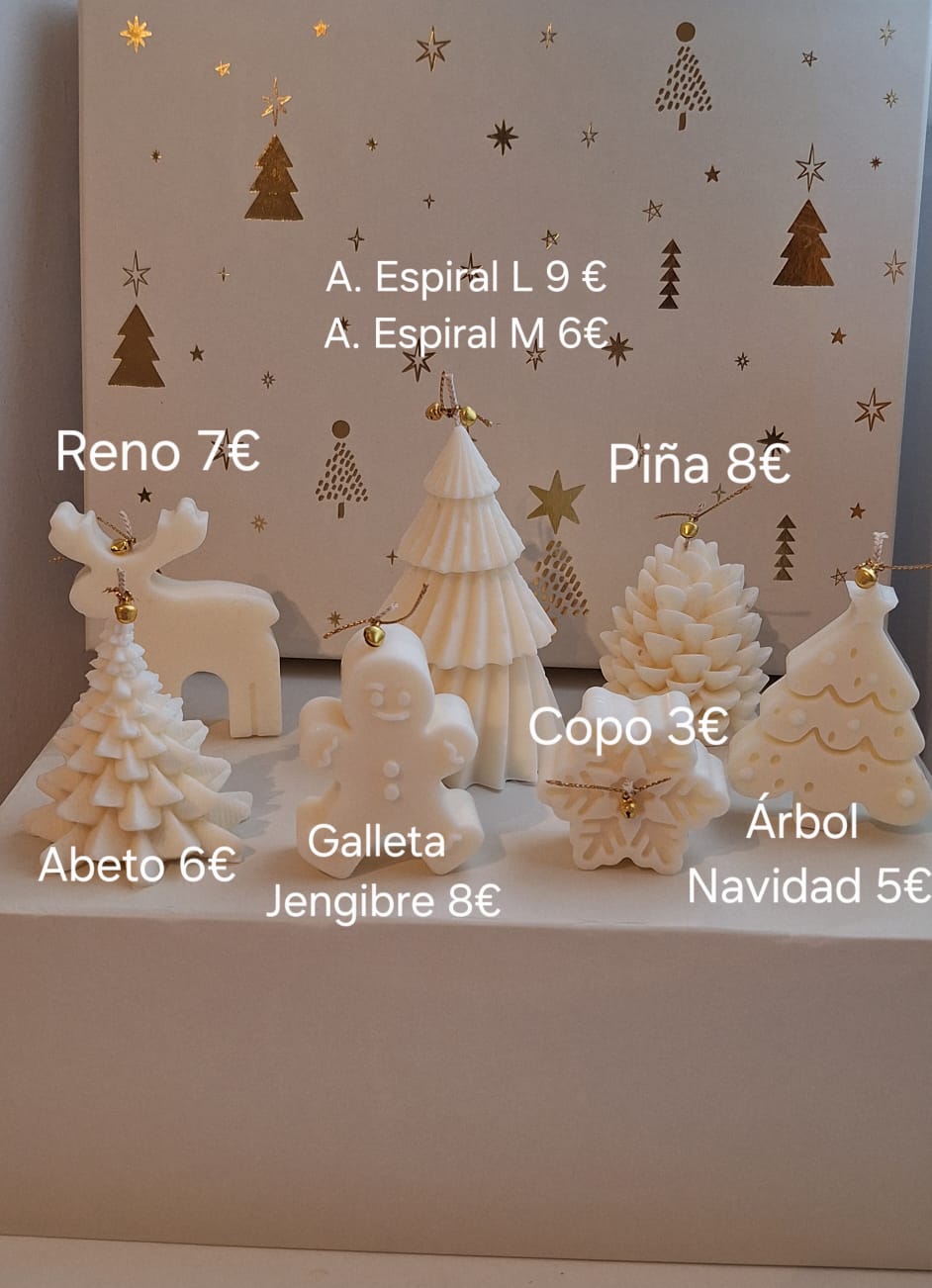 Velas Navideñas unitarias